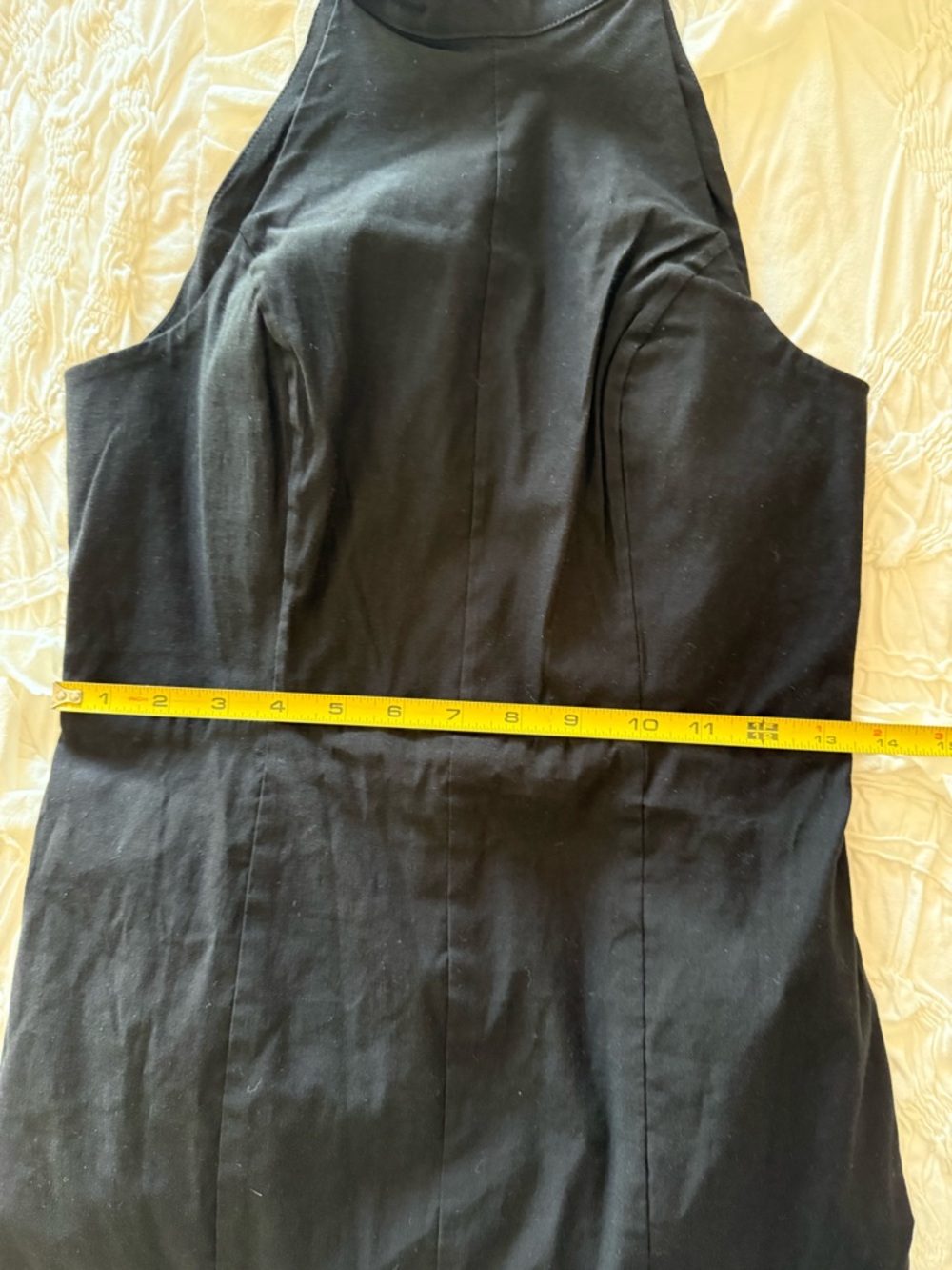 Anthropologie Black Halter Maxi Dress - Picture 7 of 10